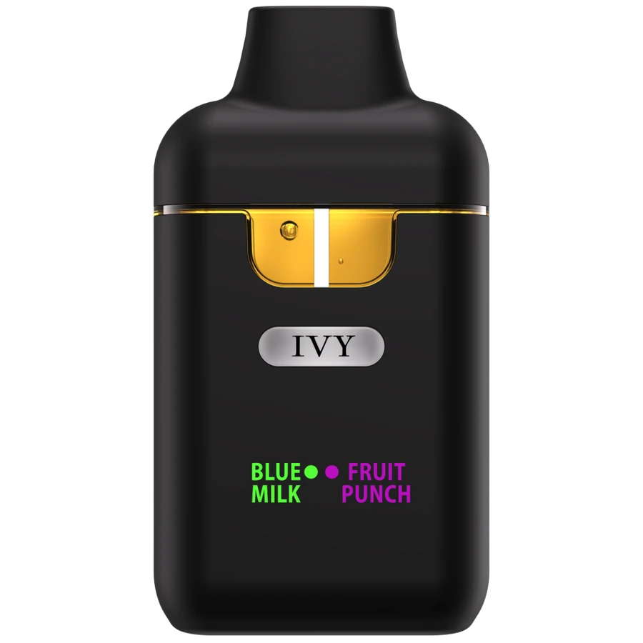 IVY dual-chamber 2G device — Blue Milk and Fruit Punch
